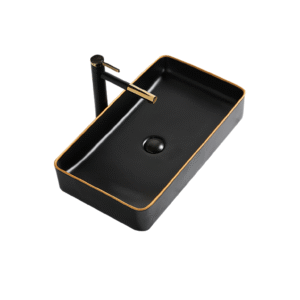 Gazi Ceramic Basin - Black