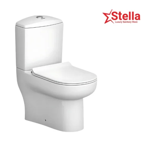 Stella Arian Alpine White Two Piece Commode