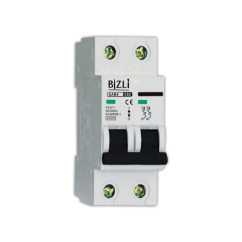 Bizli Circuit Breaker 2P/DP 6A- 40A