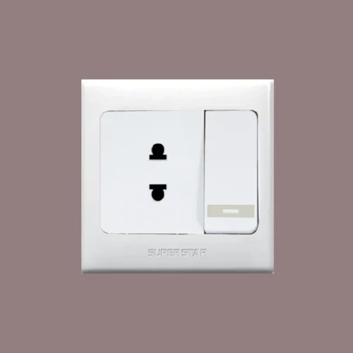 Super Star Rose 2 Pin Socket Switch