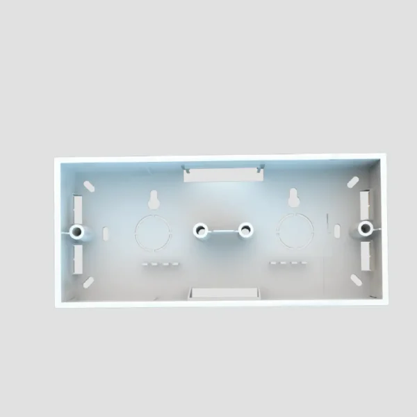 Gang Switch Box - Surface 2 Gang