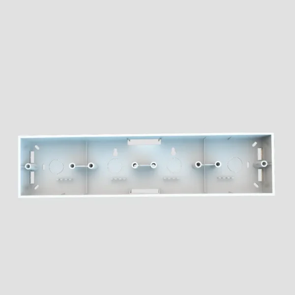 Gang Switch Box - Surface 4 Gang