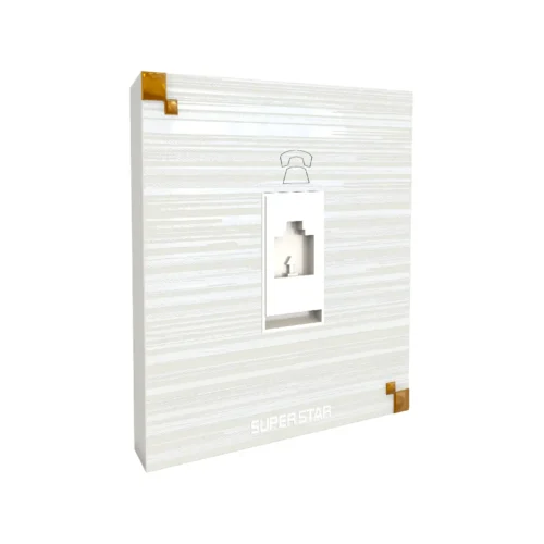 Super Star Marble Series Telephone Socket