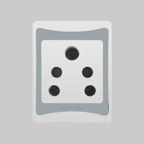 Super Star Premium Round 5-Pin Socket