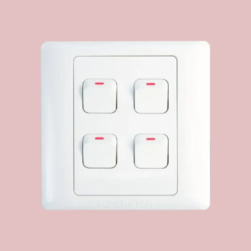 Super Star Lotus 4 Gang Switch