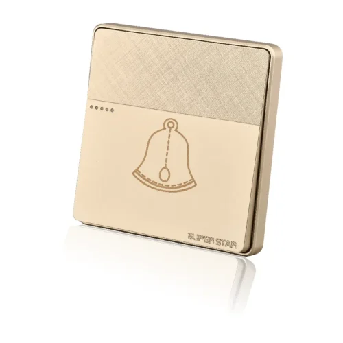 Super Star Gold Ray Series Bell Push