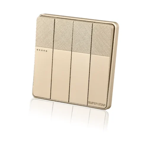 Super Star Gold Ray Series 4 Gang
