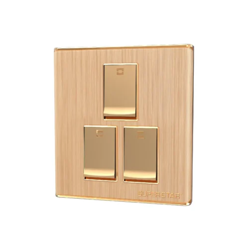 Super Star Kito Series 3 Gang Switch
