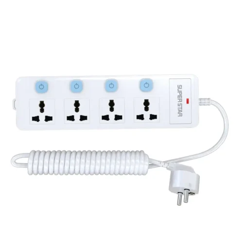 Super Star Supreme Extension Socket 4 Outlets