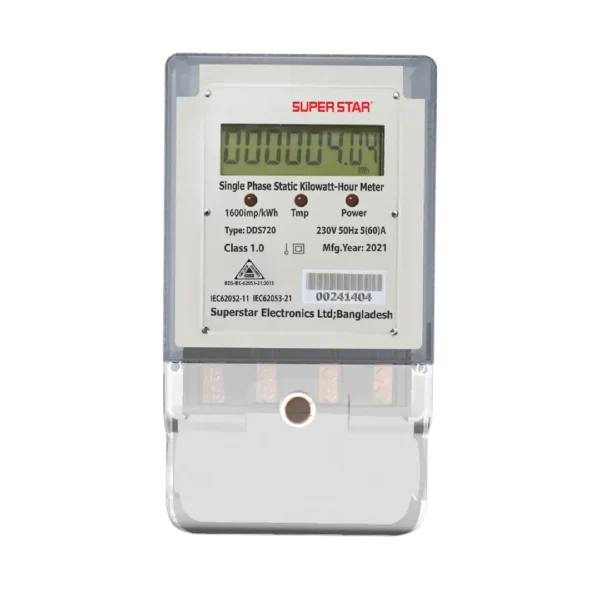 Super Star 1 Phase Postpaid Energy Meter (Sub Meter)