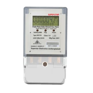 Super Star 1-Phase Neutral Missing Postpaid Meter