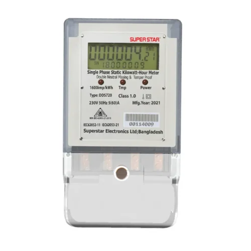 Super Star 1-Phase Neutral Missing Postpaid Meter