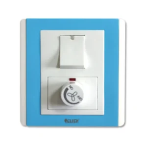 CLICK-IRISH-FAN REGULATOR WITH SWITCH