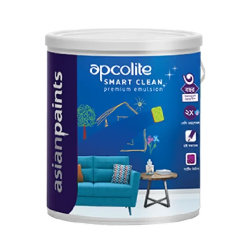Asian Paints Apcolite Smart Clean Premium Emulsion (0.91Ltr)