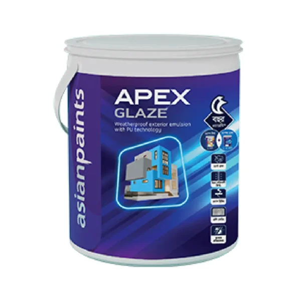 Asian Paints Apex Glaze White 3.64 Ltr.