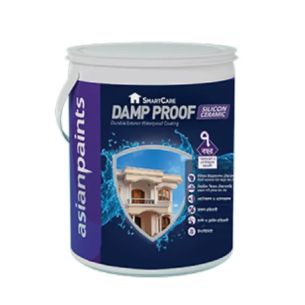 Asian Paints SmartCare Damp Proof Silicon Ceramic 0.91 Ltr.