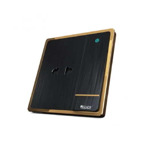 CLICK HARMONY 2 PIN SOCKET WITH SWITCH