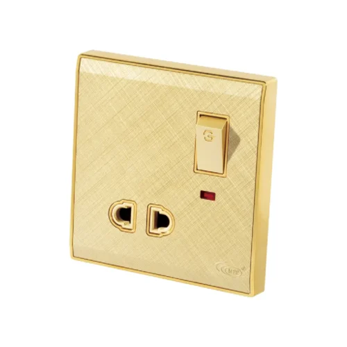 Elegant 2 Pin Socket With Switch