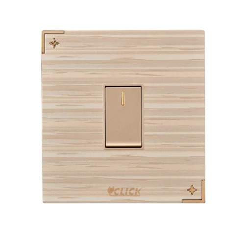 Click Daisy 1 Gang 1 Way Switch, 16A