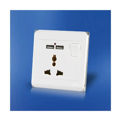 MEP Tulip Universal Socket with 2 usb-Charger