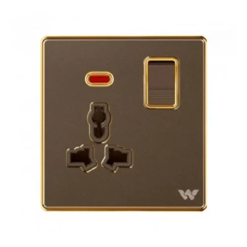 WALTON Premio Series WP3PS 3 Pin Universal Socket With Switch