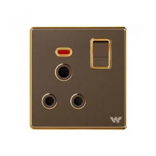 WALTON Premio Series WP3PRS 3 Pin Socket With Switch