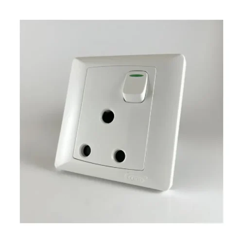 MEP Smart 3 Pin Socket With 1 Gang Switch