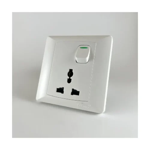 MEP Smart 3 Pin Universal Socket With 1 Gang Switch