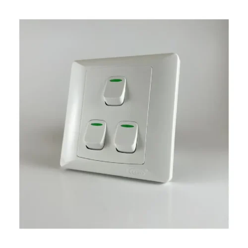 MEP Smart 3 Gang 1 Way Switch