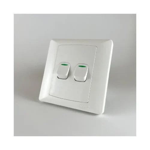 MEP Smart 2 Gang 1 Way Switch
