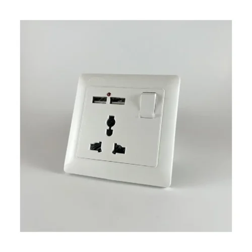 MEP Premium Universal Socket with 2 usb-Charger