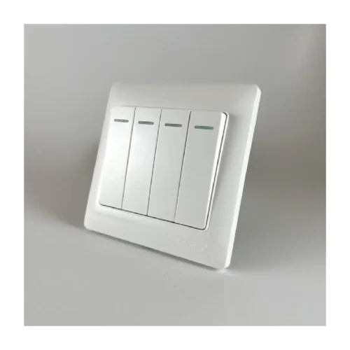 MEP Premium 4 Gang 1 Way Switch