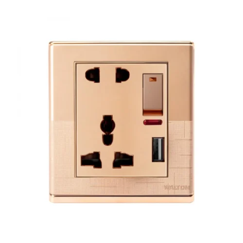 WALTON Fiona Series 5Pin Socket with USB