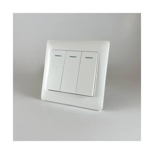 MEP Premium 3 Gang 1 Way Switch