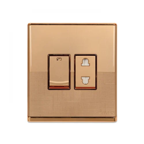 WALTON Fiona Series WF2PSM2 2 Pin Socket with Switch
