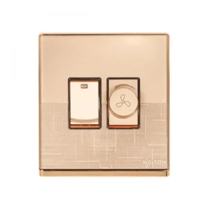 WALTON Fiona Series WFFR2 Fan Speed Regulator With Switch (2 Way)
