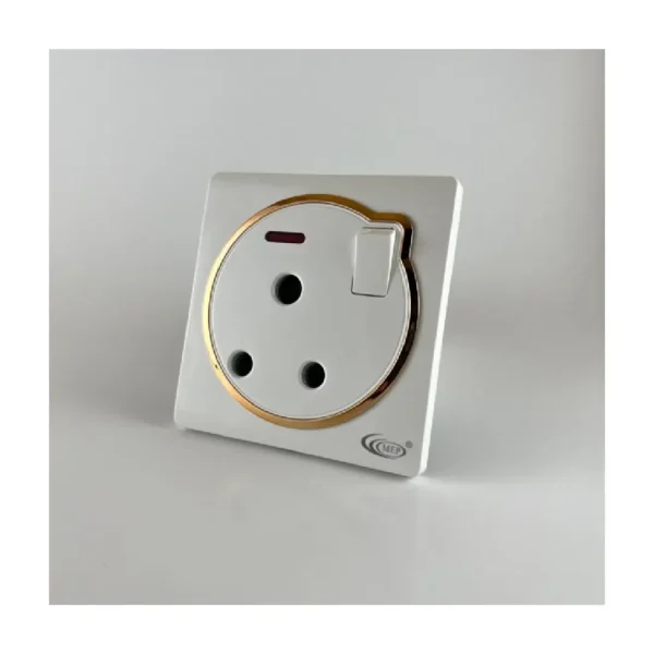 MEP Elite 3 Hole Socket With Switch