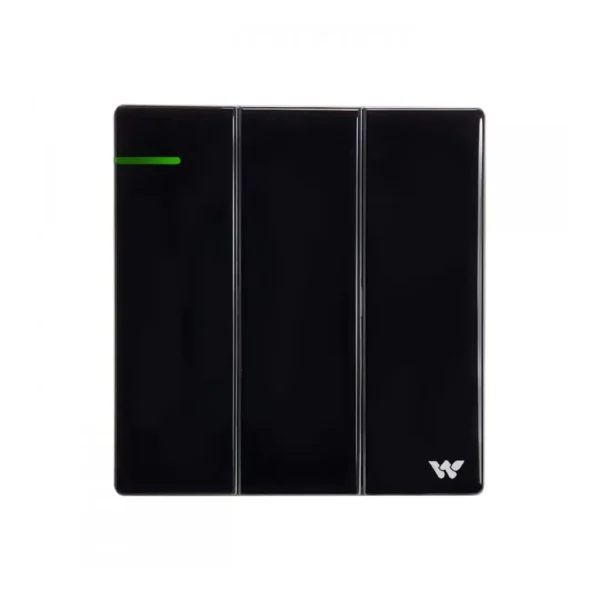 WALTON Crystal Series WC3GS1 3 Gang Switch-1way