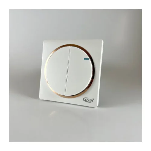 MEP Elite 2 Gang 1 Way Switch
