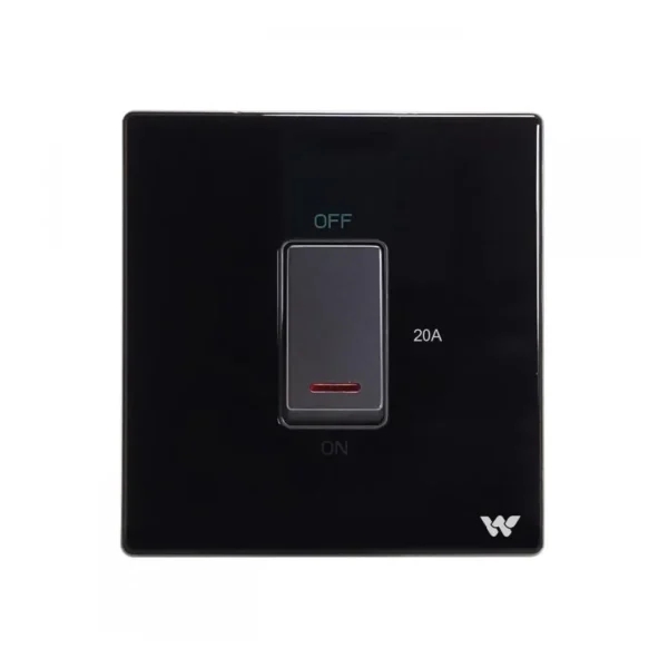 WALTON Crystal Series WCDPS20 20A DP Switch