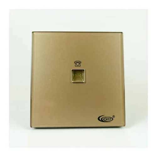 MEP Golden Telephone Socket