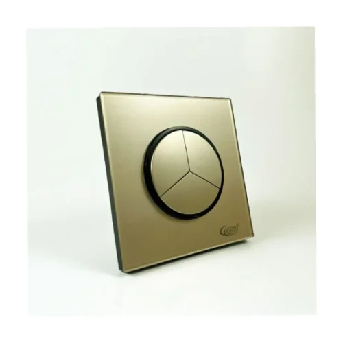 MEP Golden 3 Gang 1 Way Switch