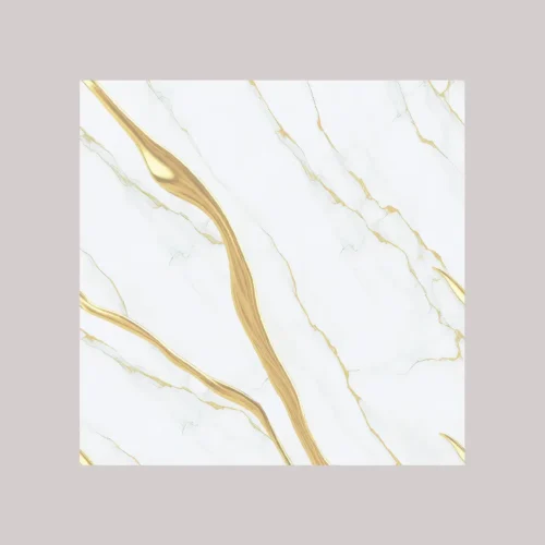 Crystal Diamond Floor Tiles Gold Albeta (BCL 6615)