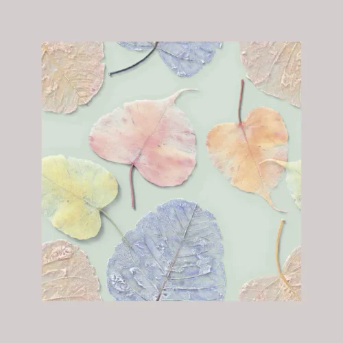 Crystal Diamond Floor Tiles Jazzy Leaves (BCL 6621)