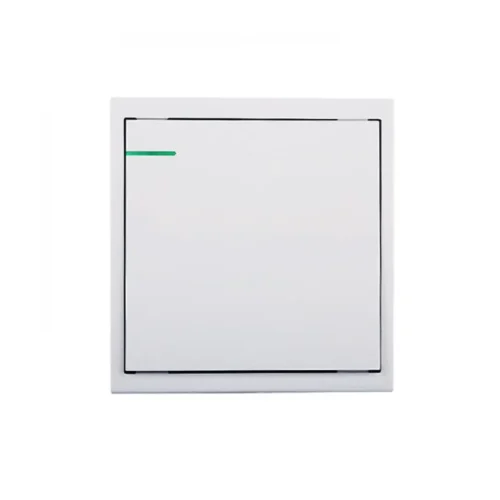 WALTON Trust Series- WT1GS1W (White)  1 Gang Switch-1 Way