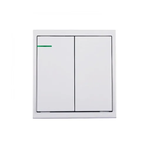 WALTON Trust Series- WG1GS1W (WHITE)  2 Gang Switch-1 Way