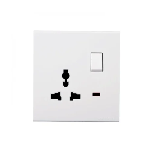 WALTON Trust Series- WT3PSW (White)  3 Pin Universal Socket