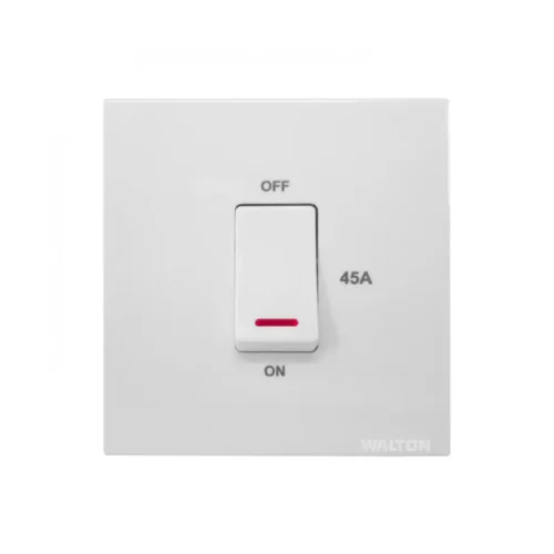 WALTON Trust Series- WTDPS45W (White) 45A DP Switch