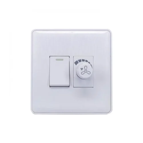 WALTON Super Series- White WSFRW Fan Speed Regulator With Switch
