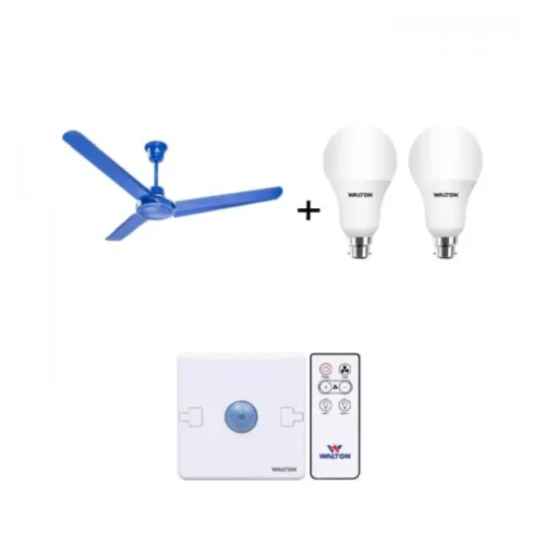 WALTON Ceiling Fan W1RCS02 Pearl White (Remote control Switch)